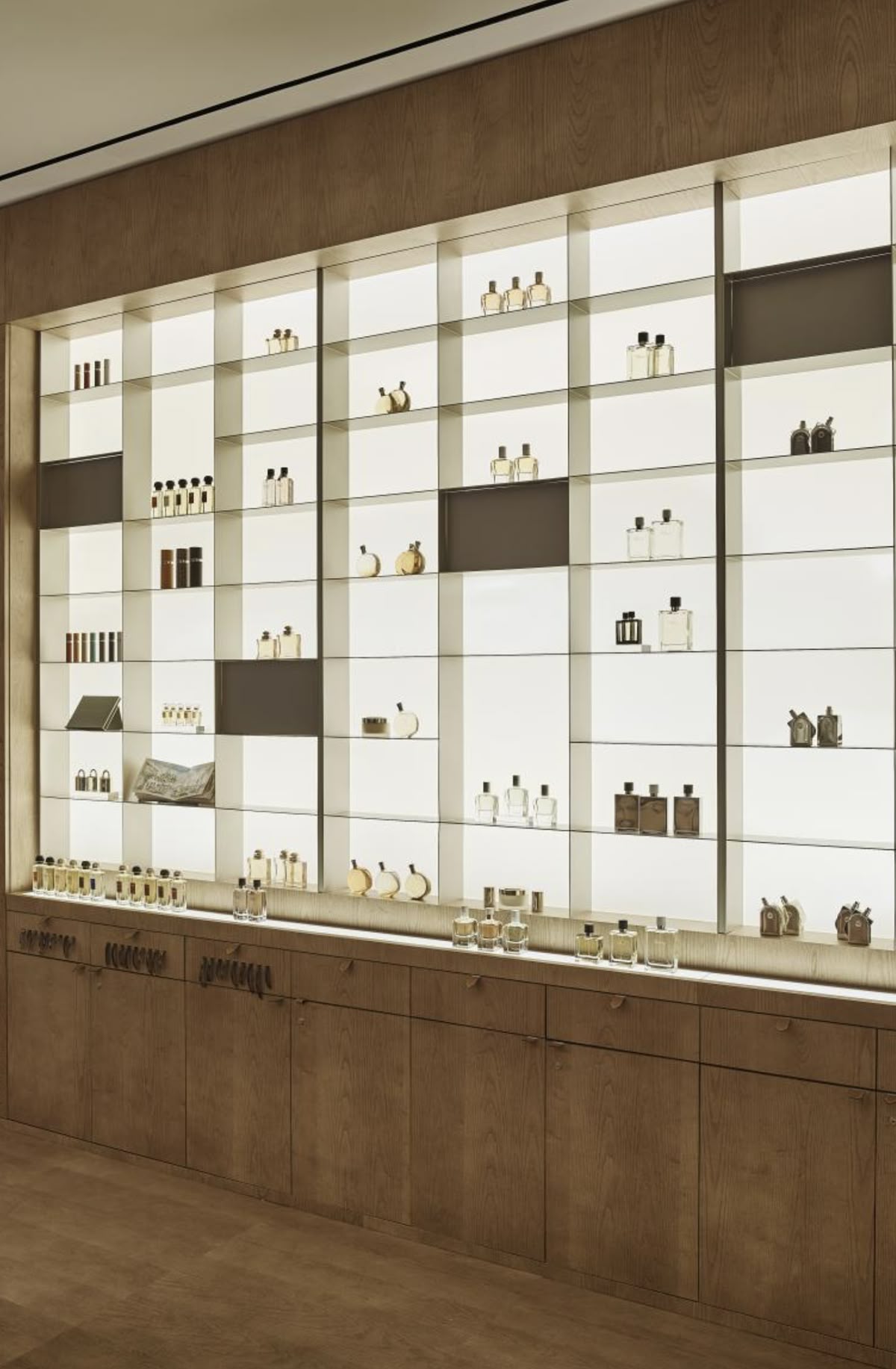 Beauty retail store interior